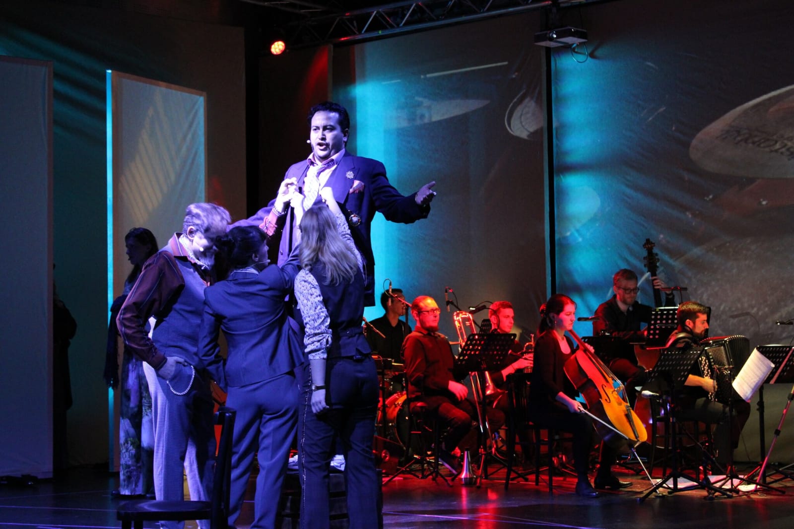 Escena teatral